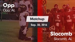 Matchup: Opp vs. Slocomb  2016