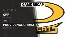 Recap: Opp  vs. Providence Christian  2016