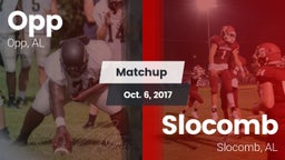 Matchup: Opp vs. Slocomb  2017
