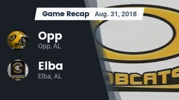 Recap: Opp  vs. Elba  2018