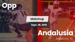 Matchup: Opp vs. Andalusia  2018