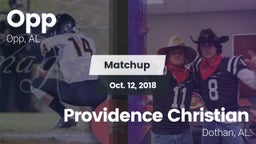Matchup: Opp vs. Providence Christian  2018