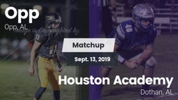 Matchup: Opp vs. Houston Academy  2019