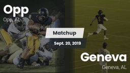 Matchup: Opp vs. Geneva  2019