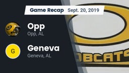 Recap: Opp  vs. Geneva  2019