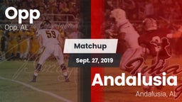 Matchup: Opp vs. Andalusia  2019