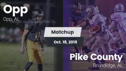 Matchup: Opp vs. Pike County  2019