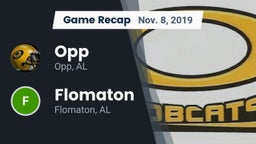 Recap: Opp  vs. Flomaton  2019