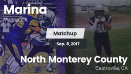 Matchup: Marina vs. North Monterey County  2017