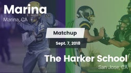 Matchup: Marina vs. The Harker School 2018