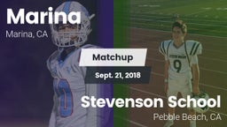 Matchup: Marina vs. Stevenson School 2018