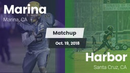 Matchup: Marina vs. Harbor  2018