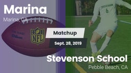 Matchup: Marina vs. Stevenson School 2019