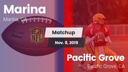 Matchup: Marina vs. Pacific Grove  2019