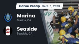 Recap: Marina  vs. Seaside  2023
