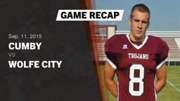 Recap: Cumby  vs. Wolfe City  2015