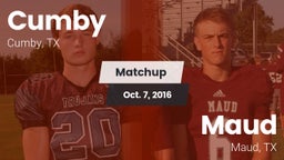 Matchup: Cumby vs. Maud  2016