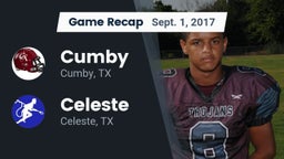 Recap: Cumby  vs. Celeste  2017
