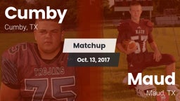 Matchup: Cumby vs. Maud  2017