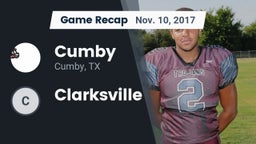 Recap: Cumby  vs. Clarksville 2017