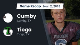 Recap: Cumby  vs. Tioga  2018