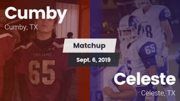 Matchup: Cumby vs. Celeste  2019