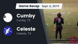 Recap: Cumby  vs. Celeste  2019