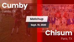 Matchup: Cumby vs. Chisum 2020