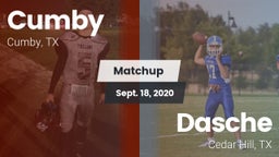 Matchup: Cumby vs. Dasche 2020