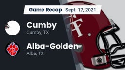 Recap: Cumby  vs. Alba-Golden  2021