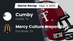 Recap: Cumby  vs. Mercy Culture Preparatory 2022