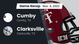 Recap: Cumby  vs. Clarksville  2022