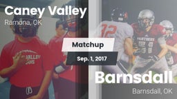 Matchup: Caney Valley vs. Barnsdall  2016