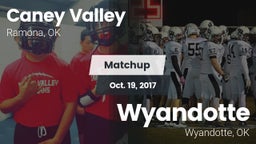 Matchup: Caney Valley vs. Wyandotte  2016