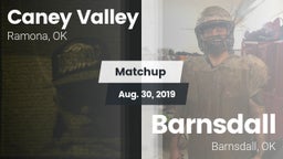 Matchup: Caney Valley vs. Barnsdall  2019