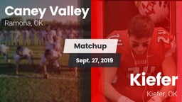 Matchup: Caney Valley vs. Kiefer  2019