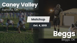 Matchup: Caney Valley vs. Beggs  2019