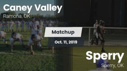 Matchup: Caney Valley vs. Sperry  2019