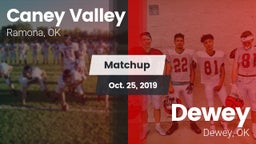 Matchup: Caney Valley vs. Dewey  2019