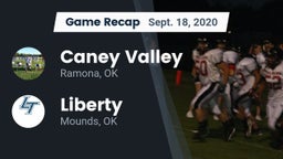 Recap: Caney Valley  vs. Liberty  2020