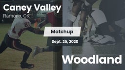 Matchup: Caney Valley vs. Woodland  2020