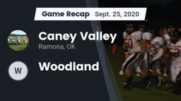 Recap: Caney Valley  vs. Woodland  2020