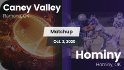 Matchup: Caney Valley vs. Hominy  2020