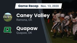 Recap: Caney Valley  vs. Quapaw  2020