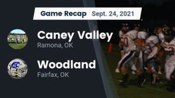 Recap: Caney Valley  vs. Woodland  2021