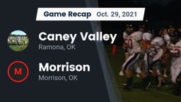 Recap: Caney Valley  vs. Morrison  2021