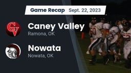 Recap: Caney Valley  vs. Nowata  2023