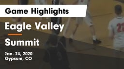 Eagle Valley  vs Summit  Game Highlights - Jan. 24, 2020