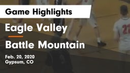 Eagle Valley  vs Battle Mountain  Game Highlights - Feb. 20, 2020