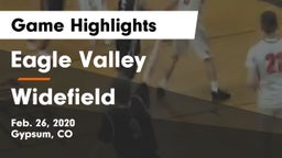 Eagle Valley  vs Widefield  Game Highlights - Feb. 26, 2020